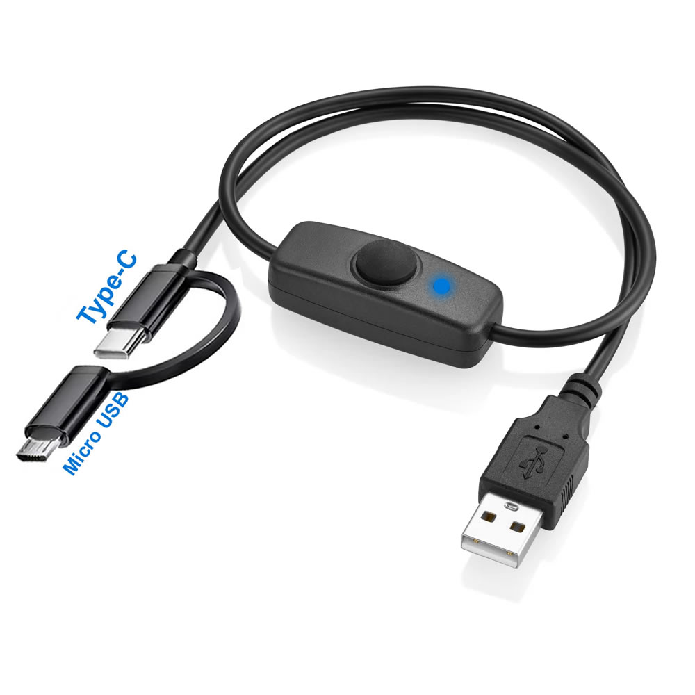 Desk Setup Led Strip - Cavo di ricarica 2 in 1