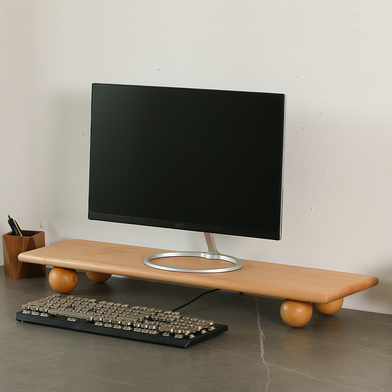 Desk Setup Living Room - Supporto per doppio monitor da tavolo