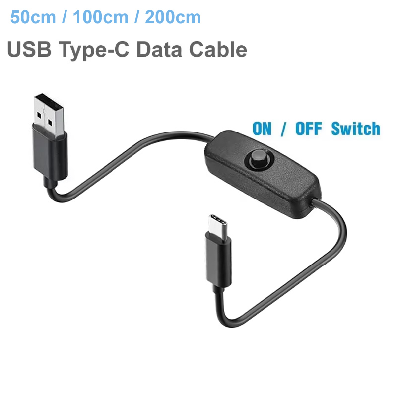 Desk Setup Led Strip - Cavo USB tipo C con interruttore