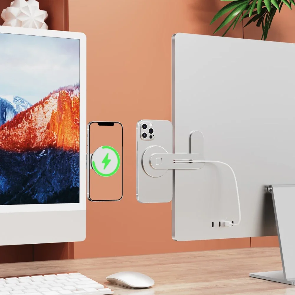 Desk Setup Macbook - Supporto Magnetico per Laptop e Notebook