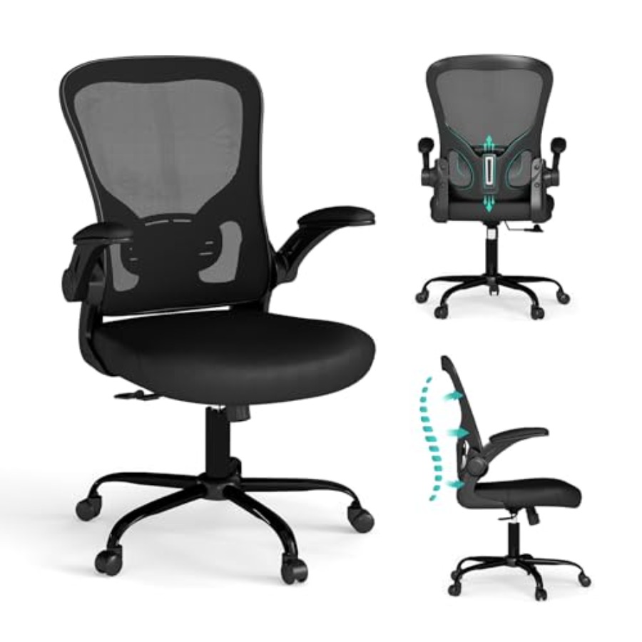 Desk Setup Ergonomics - Sedia da ufficio in rete, sedie