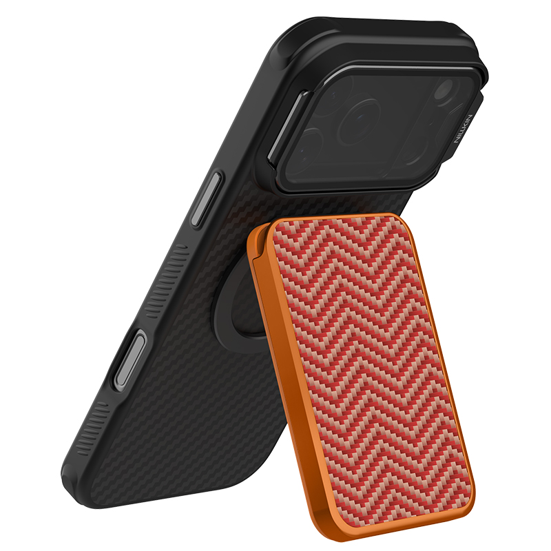 Desk Setup Apple - NILLKIN FiberMate Kevlar Portafoglio Magnetico per