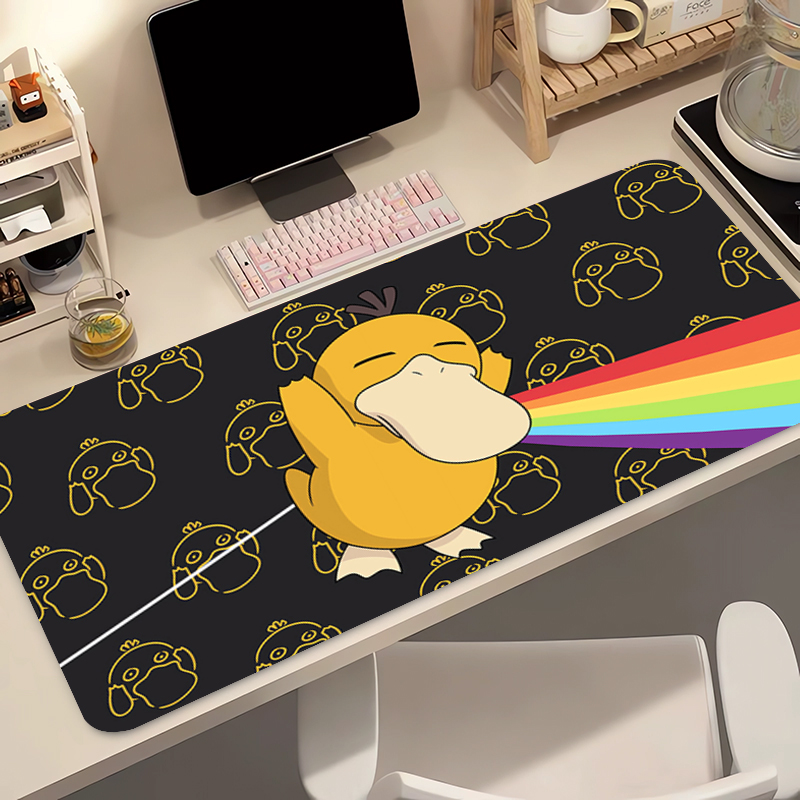 Desk Setup Cozy - Tappetino per mouse in gomma naturale