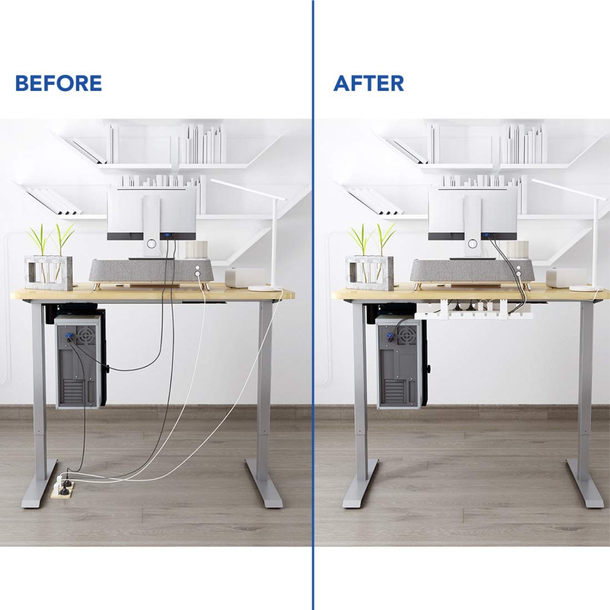 Organizzatore per Cavi da Scri - Desk Setup Living Room recensione e prezzo