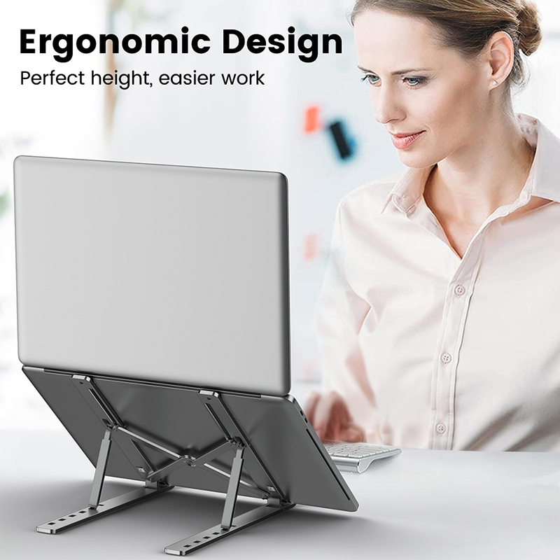 Supporto per laptop pieghevole - Desk Setup Macbook recensione e prezzo