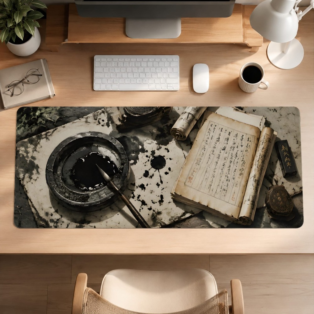 Calligrafia cinese retrò, base - Desk Setup Simple recensione e prezzo