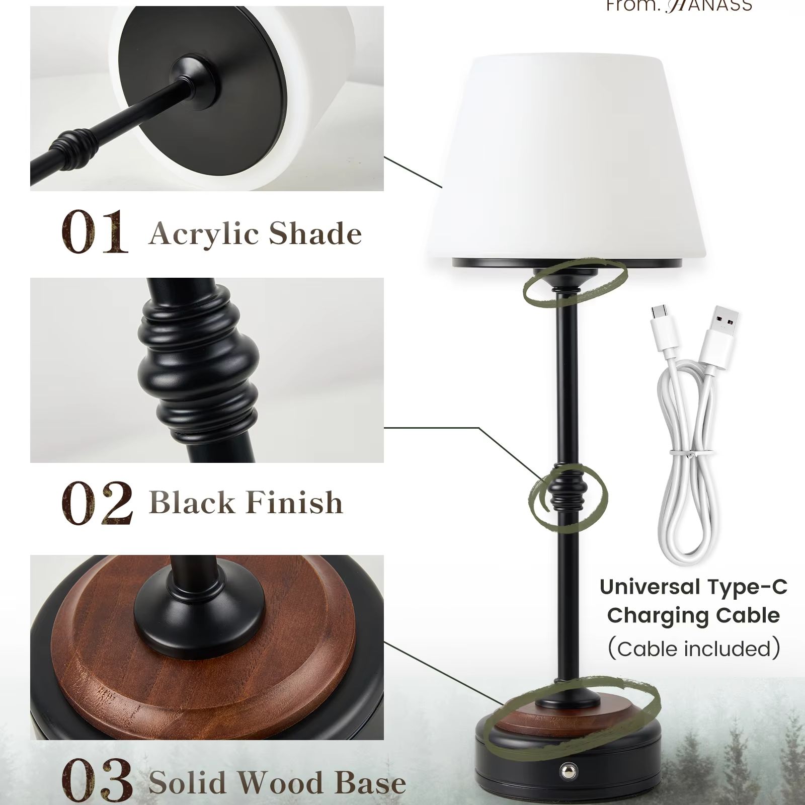 Set di Lampade da Tavolo Senza - Desk Setup Bedroom recensione e prezzo
