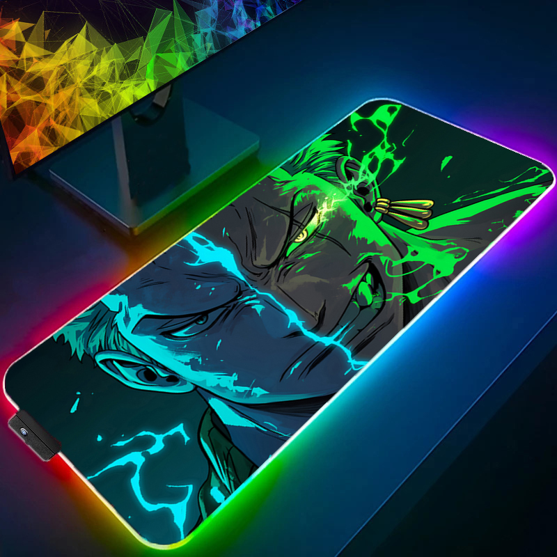 ONE PIECE Zoro Mouse Pad RGB A - Desk Setup Cozy recensione e prezzo