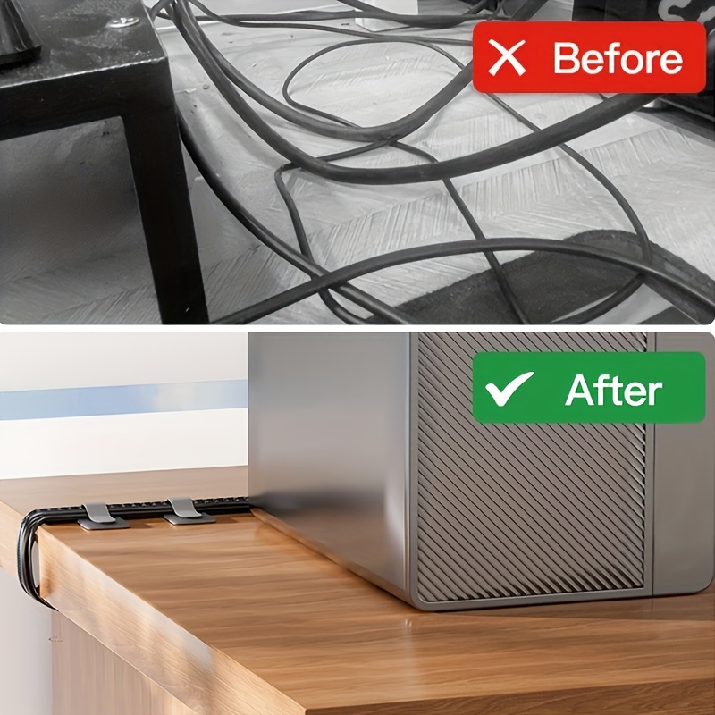 Fascette per Cavi Riutilizzabi - Desk Setup For Laptop And Monitor recensione e prezzo