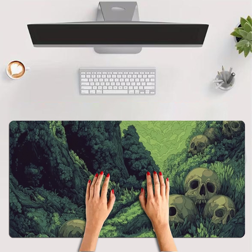 Con scene di foresta misterios - Desk Setup Simple recensione e prezzo