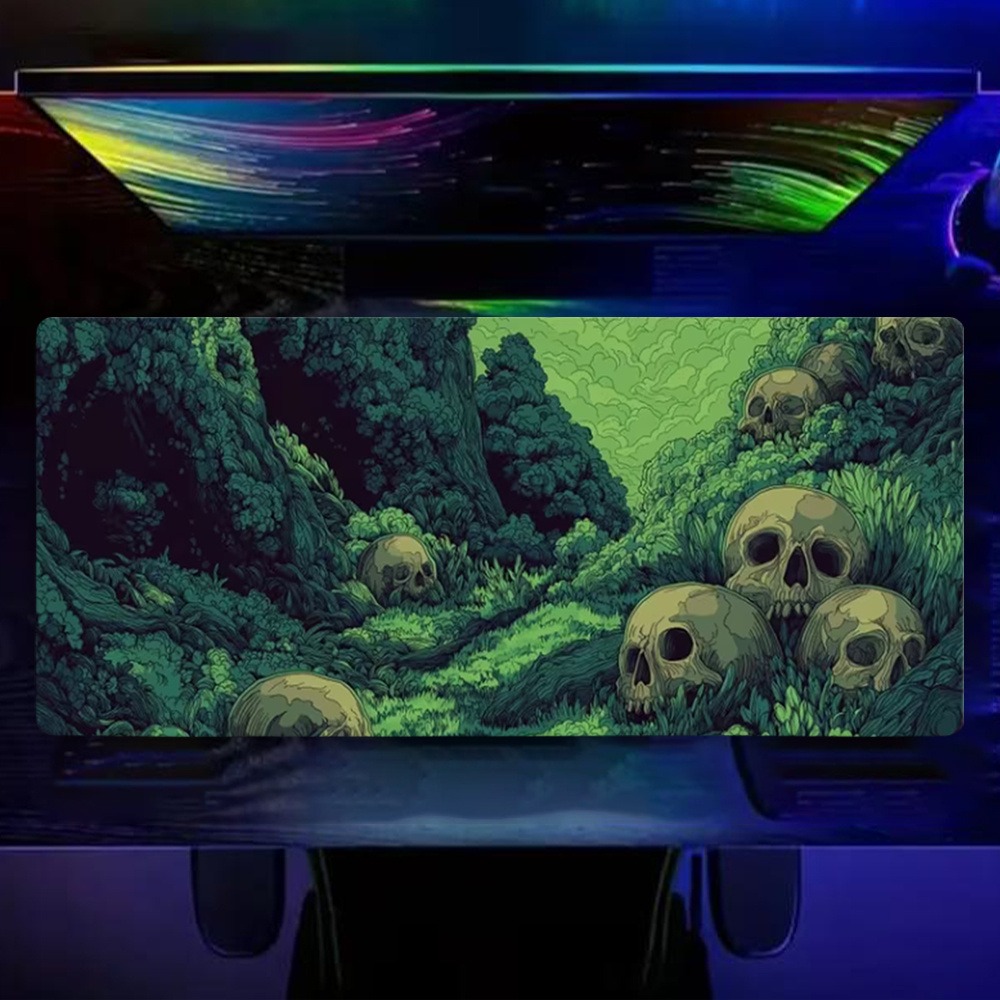 Con scene di foresta misterios - Desk Setup Simple recensione e prezzo