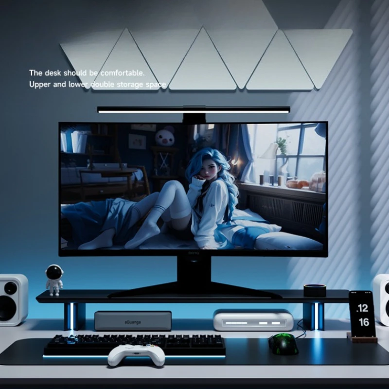 Supporto Monitor RGB Ergonomic - Desk Setup For Laptop And Monitor recensione e prezzo