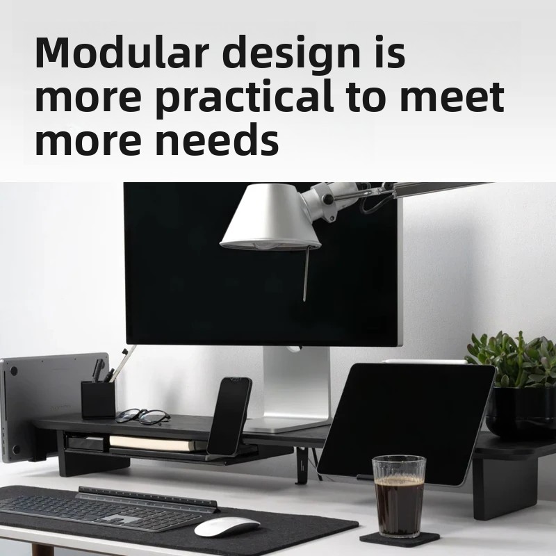 Supporto per Monitor in Legno  - Desk Setup Living Room recensione e prezzo