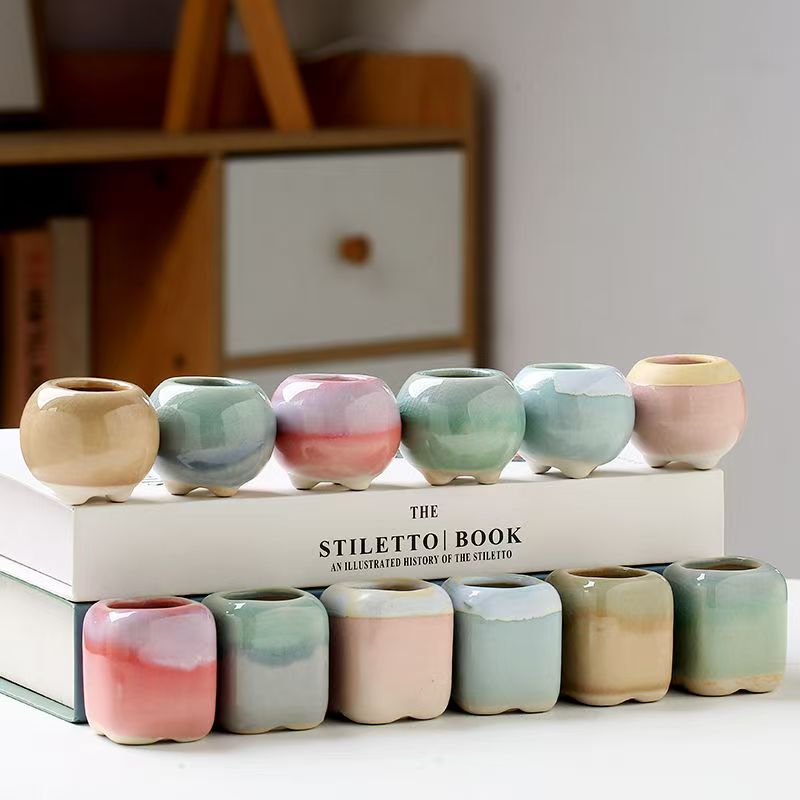 6 pezzi mini vaso da fiori pia - Desk Setup Plant recensione e prezzo